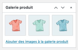 galerie du produit-Ajout d’images et de galeries de produits